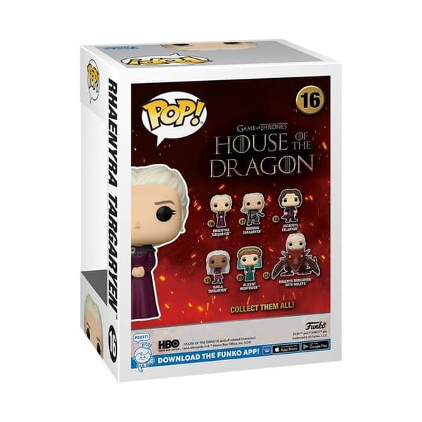 Figurine - FUNKO - Rhaenyra Targaryen - 9 cm - Game Of Thrones - Blandat