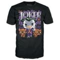 Miniatyrbild 1 av 2: T-shirt Funko - DC Comics - Joker - Unisex - Vit - Inkluderar Vinylfigurine