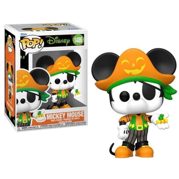 Leksak - Disney - POP Disney N° 1486 - Pirat Mickey - Svart - 3 år - Inomhus - Blandat - Pop!