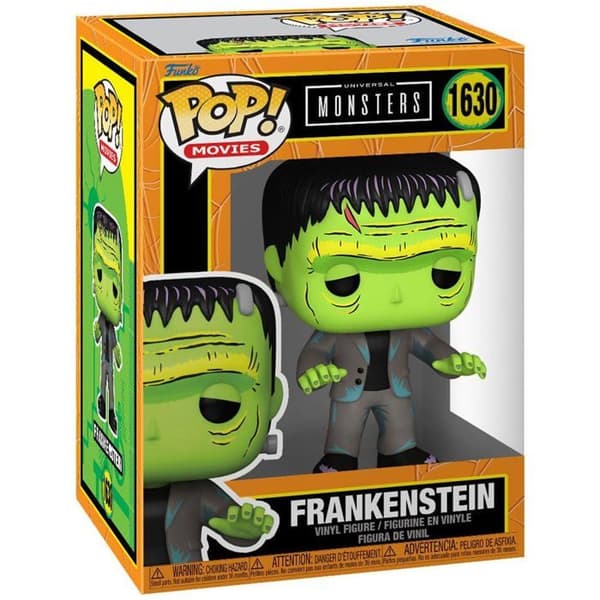 Vinylfigur - Funko Pop! Movies - Frankenstein - 9,5 cm - Universal Monsters - Svart