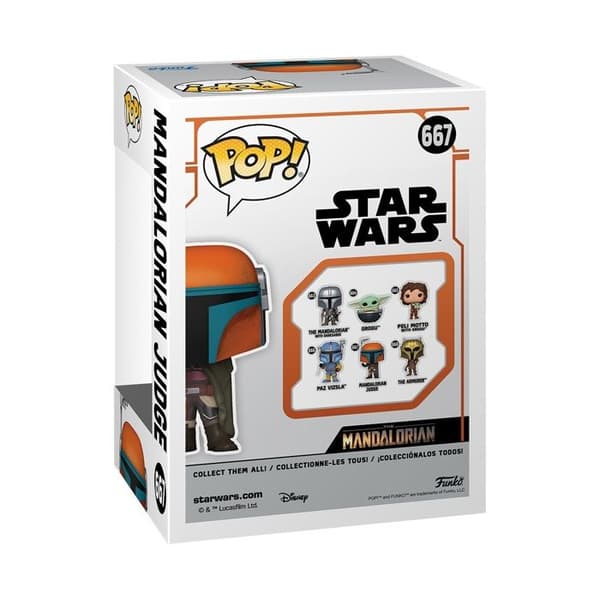 Figurine Pop! - Funko - The Mandalorian - Grå - Officiell licens - Vuxen unisex