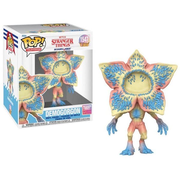 Figurinklipp - FUNKO - Demorgogon (Scoops Ahoy) - 6'' - Pastellinredning - Stranger Things
