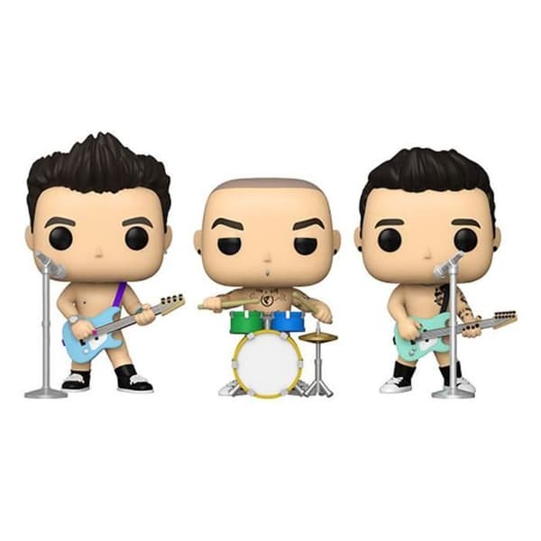 Funko Pop! - Blink 182 - Mark Hoppus / Travis Barker / Tom Delonge - Pop! - Interiör