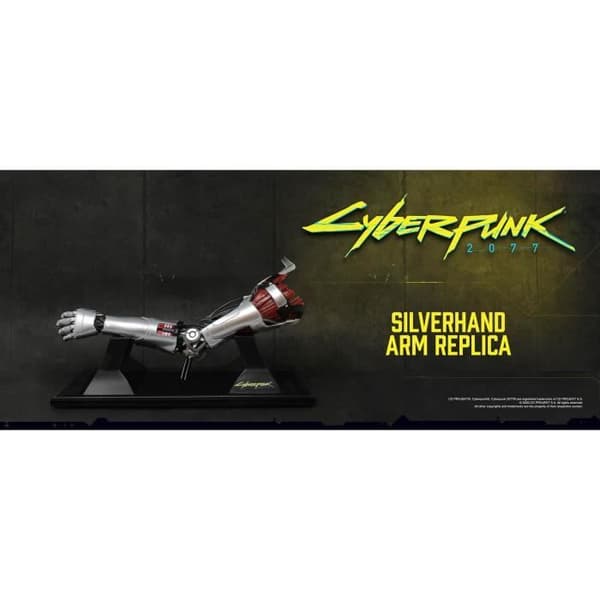 Replika - Cyberpunk 2077 - 1/4 skala arm på stöd-VARIOUS