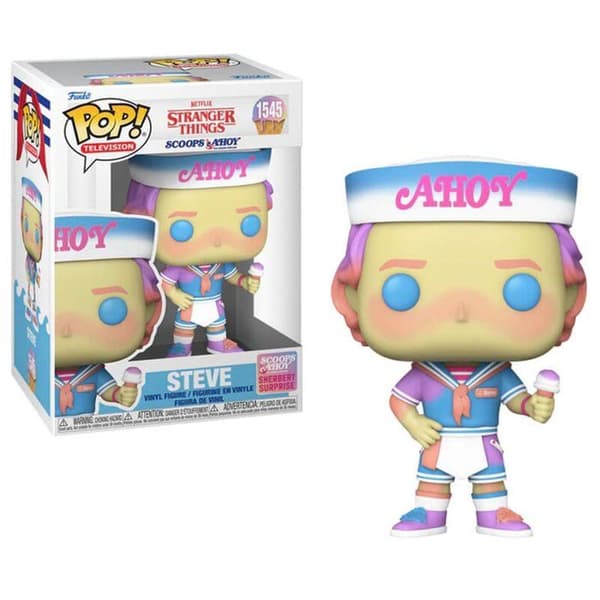 POP TV-figur nr 1545 Steve (Scoops Ahoy) - Stranger Things - Pastellfärg