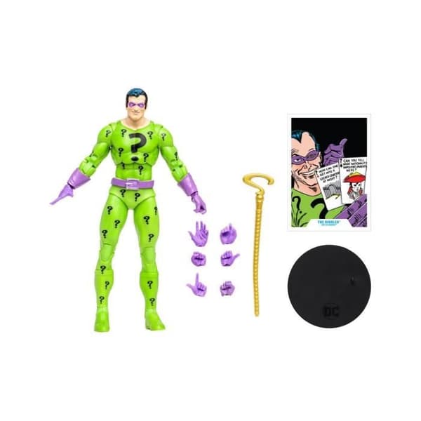 The Riddler Figure (DC Classic) 18 cm - McFarlane Toys - DC Multiverse - Grön - För vuxna