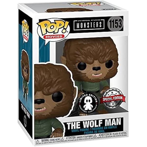 Pop! The Wolf Man - Universal Studios Monsters - Special Edition - Grå
