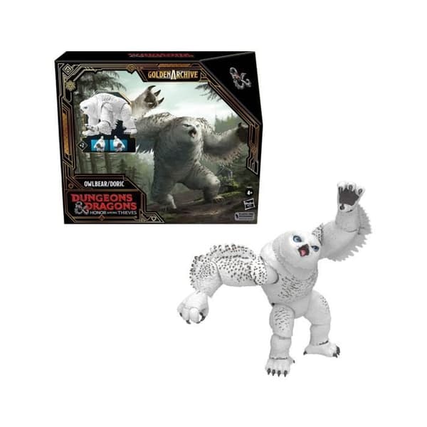 Hasbro - Dungeons and Dragons: Honor of Thieves - Golden Archive Owl Bear/Doric Figur 15 cm