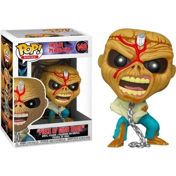 Iron Maiden Figur - Piece of Mind Eddie Pop 10cm