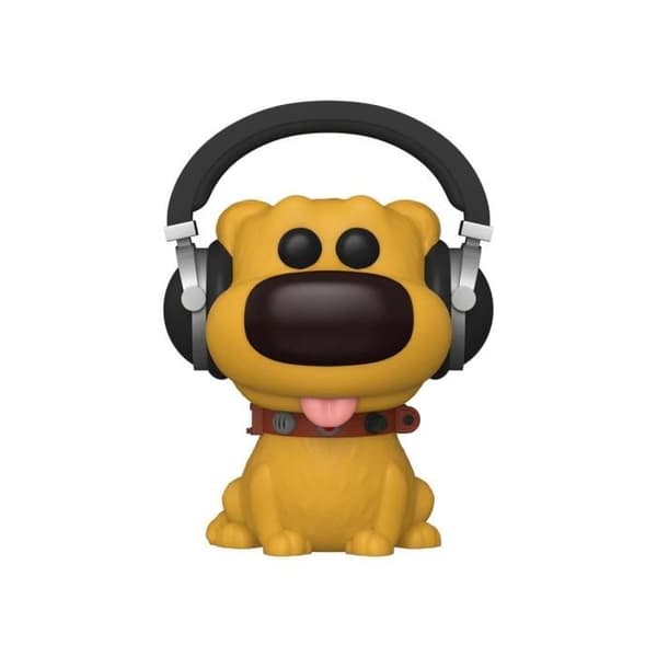 POP! FUNKO - Välkommen till Dug - Dug med hörlurar - Unisex - Vit - 9 cm