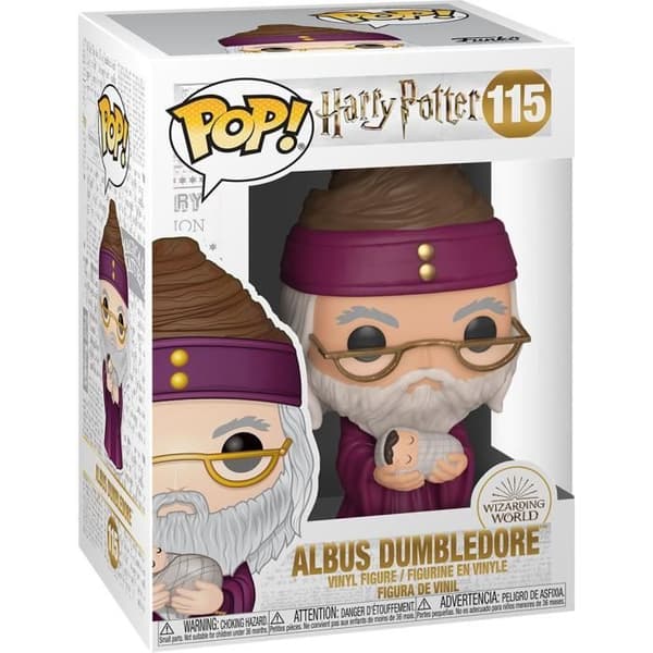 Funko Pop! Harry Potter: Dumbledore med baby Harry