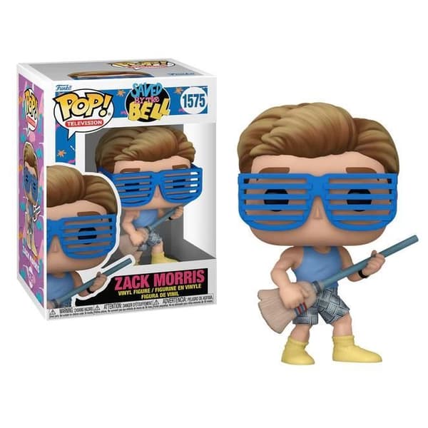 POP TV Figur nr 1575 - Saved by the Bell - Zack - White