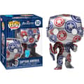 Miniatyrbild 1 av 2: Popfigur [Exklusiv] Marvel: Captain America (Art Series)[32]