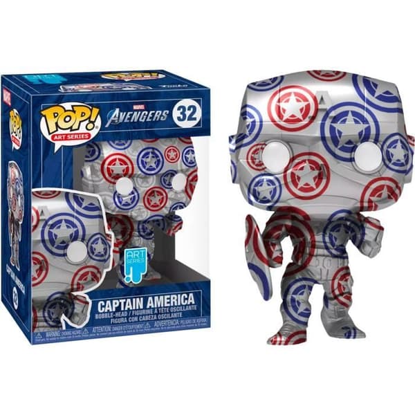 Popfigur [Exklusiv] Marvel: Captain America (Art Series)[32]