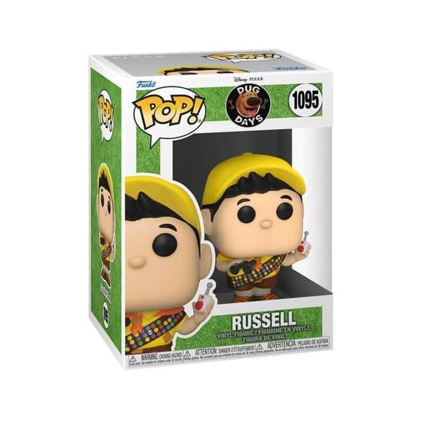 POP! Russel 9 cm - FUNKO - Dug Days - Blandat - Från 3 år - Inomhus