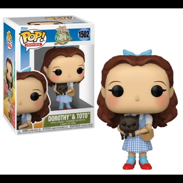 Funko Pop! & kompisfigur - Trollkarlen från Oz - Dorothy W/toto