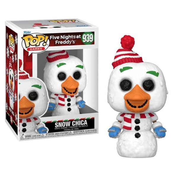FEM NÄTTER PÅ FREDDY'S - POP-spel nr 939 - Chica "Snögubbe"