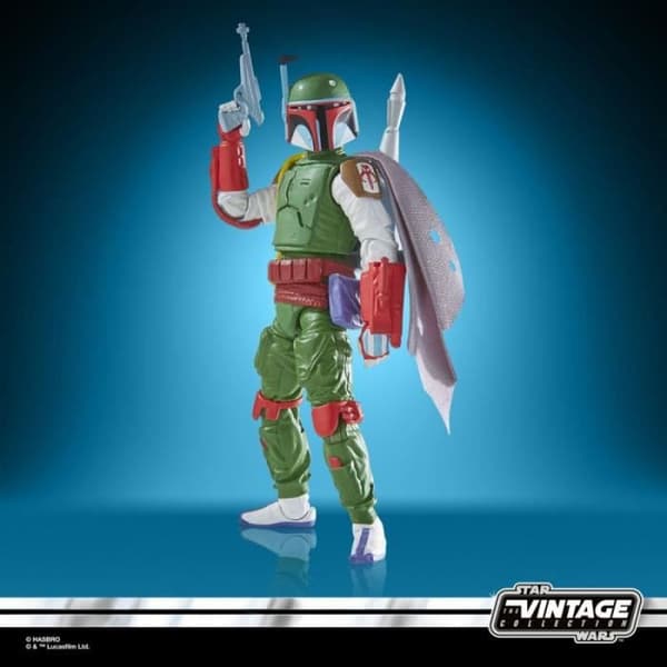 Star Wars: The Empire Strikes Back Vintage Collectible Boba Fett (Vintage Comic Art) 10cm