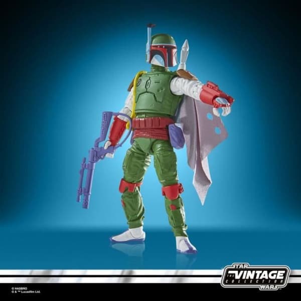 Star Wars: The Empire Strikes Back Vintage Collectible Boba Fett (Vintage Comic Art) 10cm