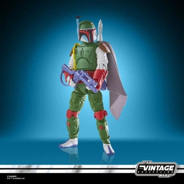 Star Wars: The Empire Strikes Back Vintage Collectible Boba Fett (Vintage Comic Art) 10cm