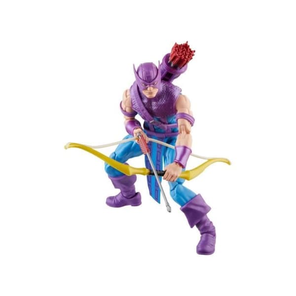 Hasbro - Avengers Marvel Legends - Hawkeye med Sky-Cycle Figur 15 cm