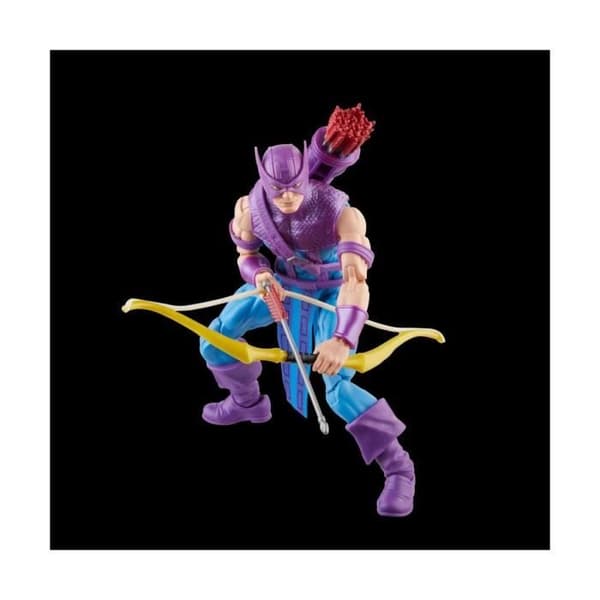 Hasbro - Avengers Marvel Legends - Hawkeye med Sky-Cycle Figur 15 cm