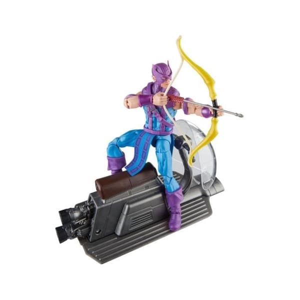 Hasbro - Avengers Marvel Legends - Hawkeye med Sky-Cycle Figur 15 cm