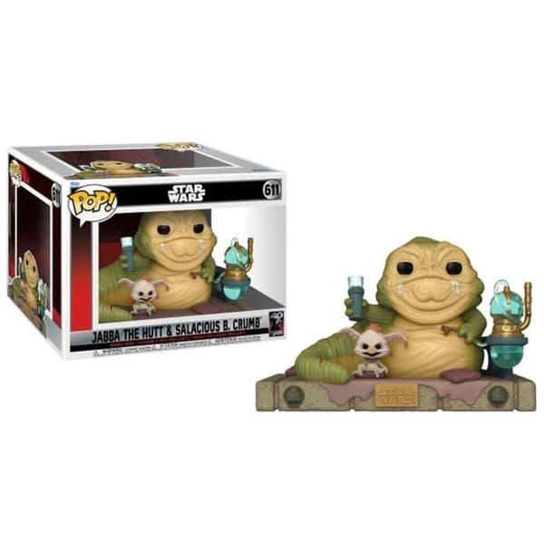 Funko Pop! Moment: Star Wars: Return of the Jedi 40th Anniversary - Jabba (med Salacious)