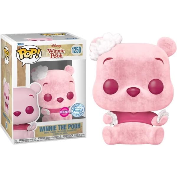 Pop! Disney Winnie Cherry Blossom Flocked 1250 Exklusiv - FUNKO - Vit - Rosa - Inomhus - Barn