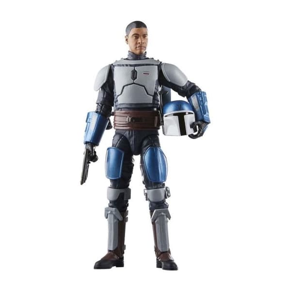 Figurin - HASBRO - Star Wars The Mandalorian - Commander of the Mandalorian Fleet - 15cm