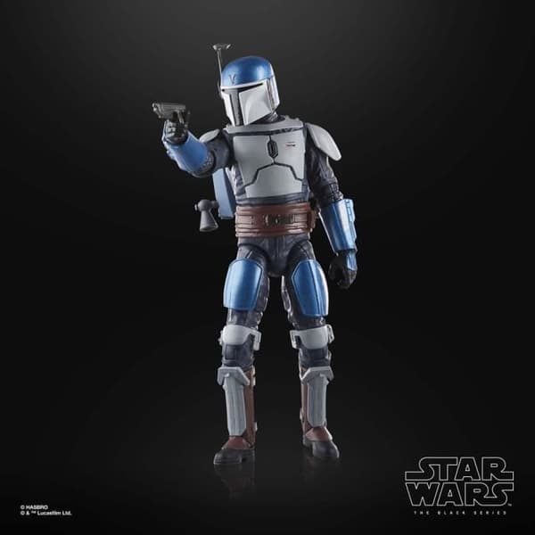 Figurin - HASBRO - Star Wars The Mandalorian - Commander of the Mandalorian Fleet - 15cm