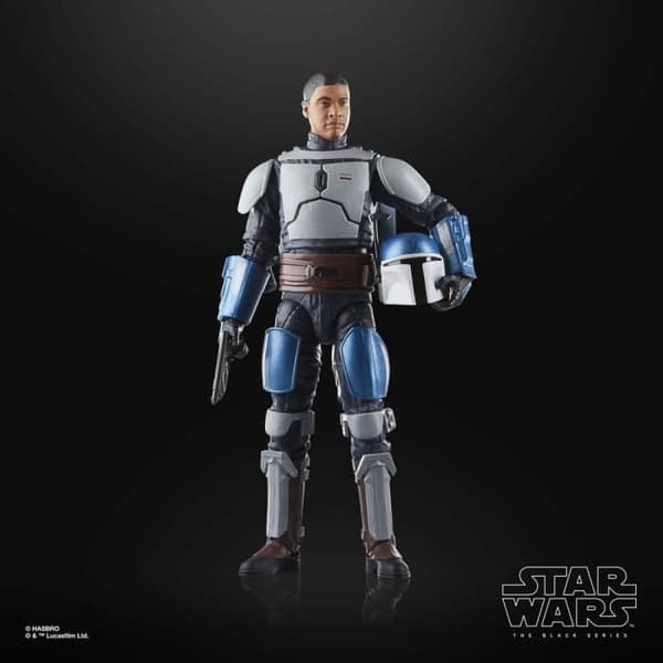 Figurin - HASBRO - Star Wars The Mandalorian - Commander of the Mandalorian Fleet - 15cm