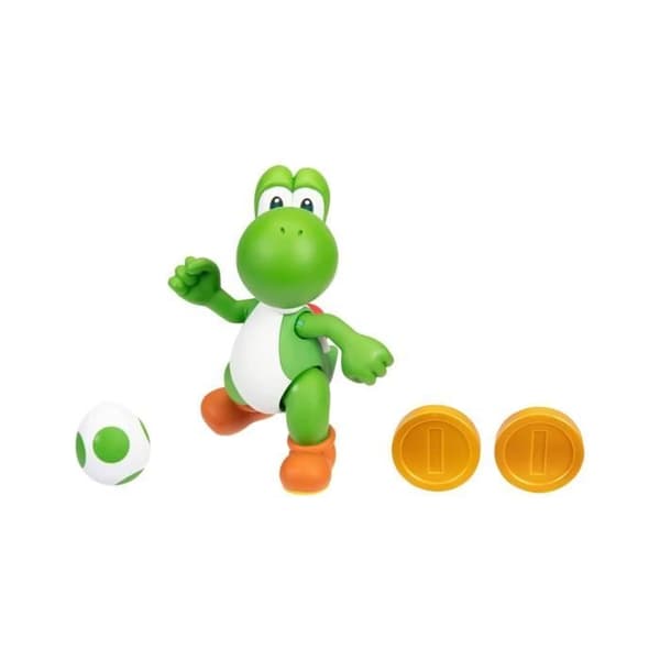 Figurin - Nintendo Super Mario - Yoshi - Mobil - Diverse tillbehör - Kollektion