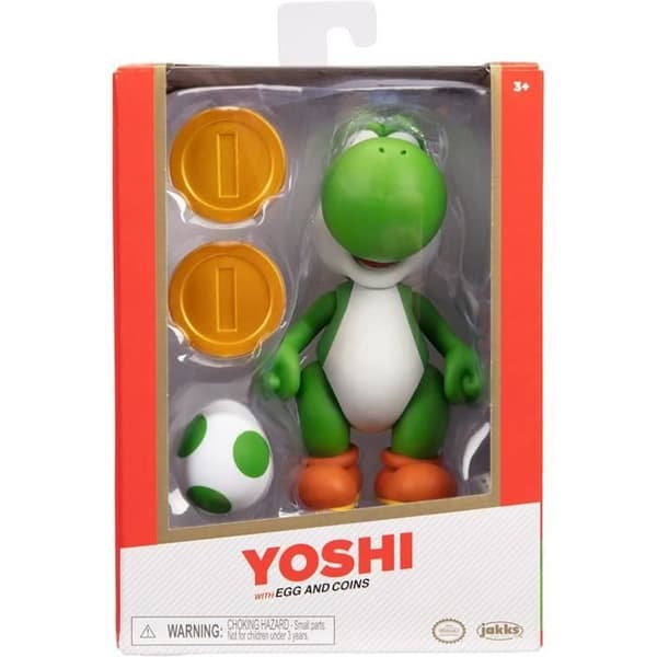 Figurin - Nintendo Super Mario - Yoshi - Mobil - Diverse tillbehör - Kollektion