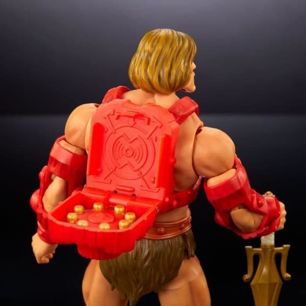 Ledad figur - MATTEL - Universums mästare New Eternia Mastervese - Thunder Punc - 18 cm
