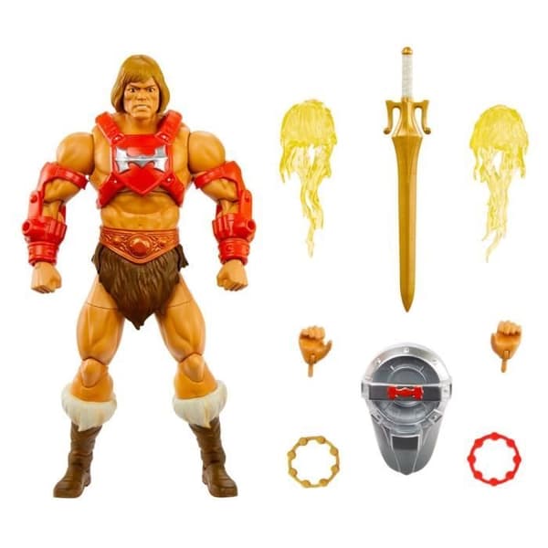 Ledad figur - MATTEL - Universums mästare New Eternia Mastervese - Thunder Punc - 18 cm