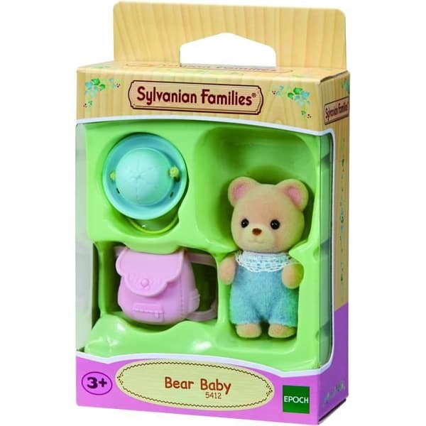 SYLVANIAN FAMILIES - Babybjörn - Miniuniversum - Blandat - Med hatt och väska