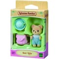 Miniatyrbild 3 av 4: SYLVANIAN FAMILIES - Babybjörn - Miniuniversum - Blandat - Med hatt och väska
