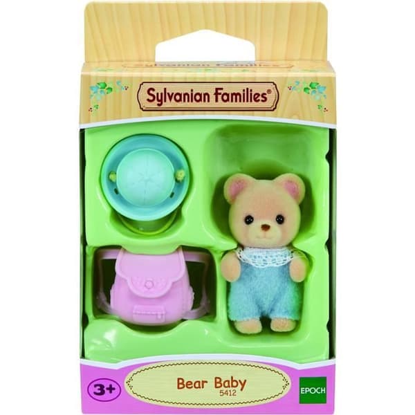 SYLVANIAN FAMILIES - Babybjörn - Miniuniversum - Blandat - Med hatt och väska