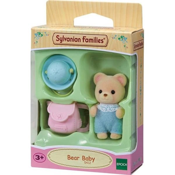 SYLVANIAN FAMILIES - Babybjörn - Miniuniversum - Blandat - Med hatt och väska