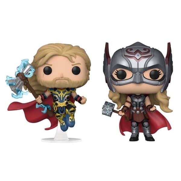 Thor 4 Love &amp; Thunder Thor &amp; Mighty Thor US Exc. Pop! 2pk