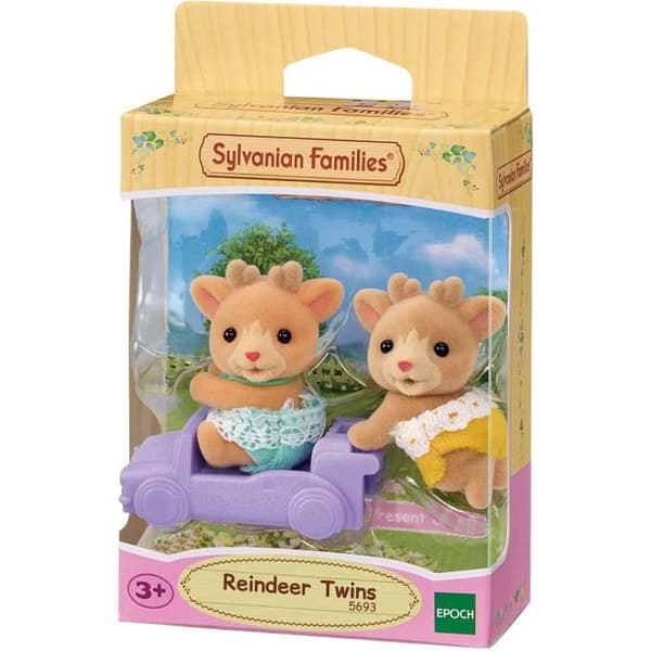 Docka - SYLVANISKA FAMILJER - Rentvillingarna - Vit - Blandat - 5693