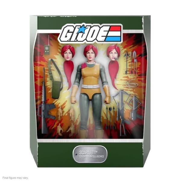 Figur - Super7 - Ultimates Scarlett - Utbytbara tillbehör - 18 cm