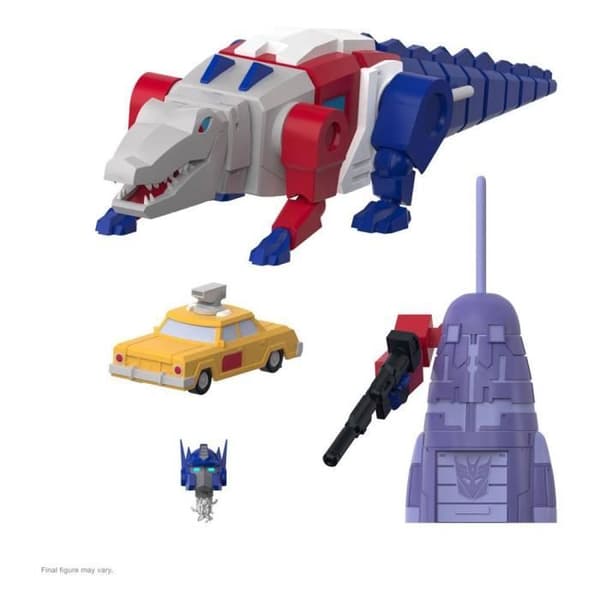 Figur - Super7 - Alligaticon - Transformatorer - 28 cm - Utbytbara tillbehör