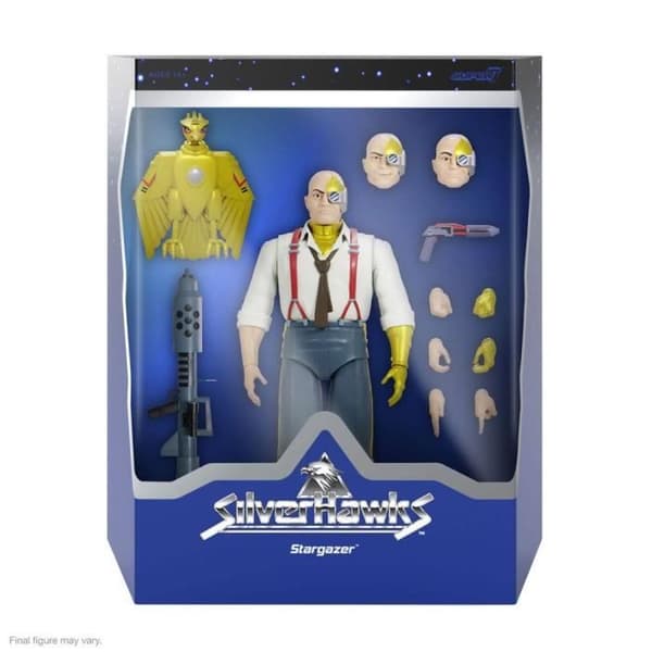 Figur - SUPER7 - Commander Stargazer - Ledad - Tillbehör - Utbytbar