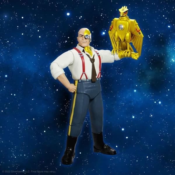 Figur - SUPER7 - Commander Stargazer - Ledad - Tillbehör - Utbytbar