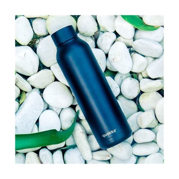 Quokka 11801. Botella Acero Inoxidable Solid Jet Black 630ml.