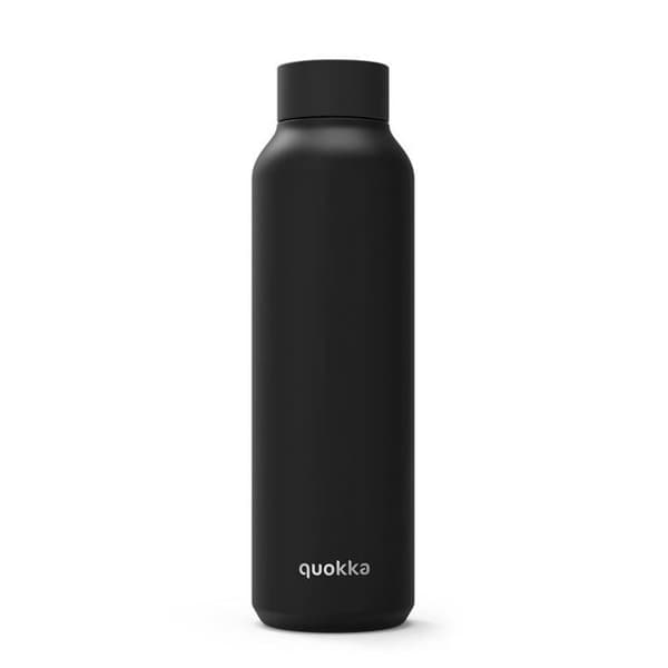 Quokka 11801. Botella Acero Inoxidable Solid Jet Black 630ml.