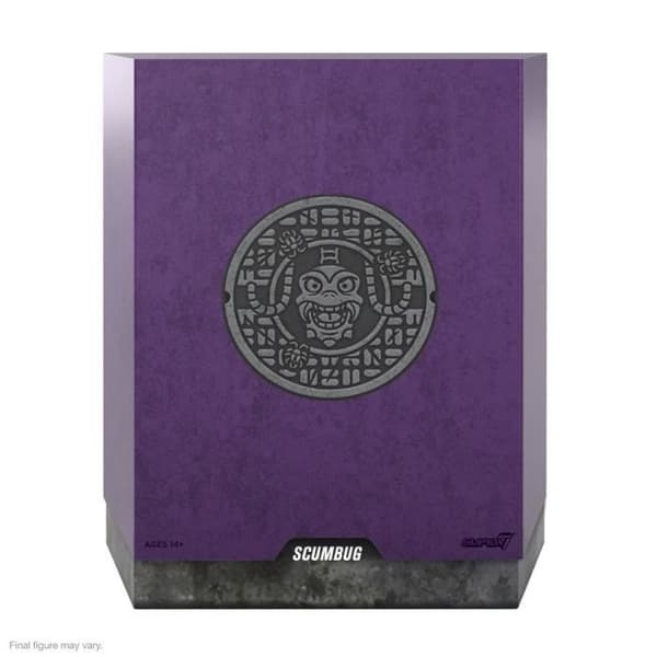 Ninja Turtles Ultimates Scumbug Figur 18 cm Super7 - Utbytbara tillbehör - Interiör - Blandat