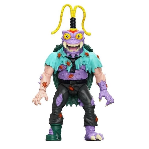 Ninja Turtles Ultimates Scumbug Figur 18 cm Super7 - Utbytbara tillbehör - Interiör - Blandat